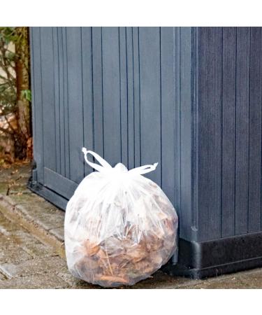 Premium 20L Garbage Bags - 400 Pieces Tear-Resistant & Waterproof Stretcher Handles Eco-Friendly 10 Pack - Buy Online on SooperMarket.com