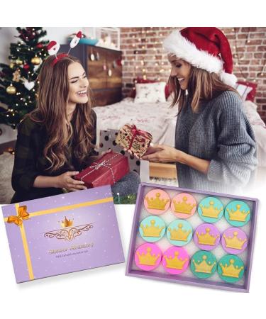 Aromatherapy Shower Steamers (Pack of 12) | Essential Oil Shower Tablets for Self Care | Crown Shape Shower Bombs | Ideal Gift for Women, Men, Mom | Spa Experience at Home - Buy Online on SooperMarket.com