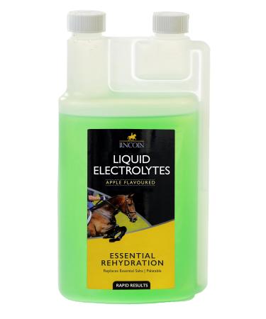 LINCOLN LIQUID ELECTROLYTES 1 LITRE - FOR HORSE PONY EQUINE PERFORMANCE HYDRATION
