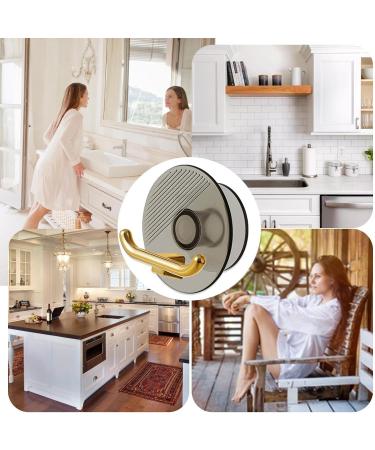 YAJEXUN Plug-In Cable Holder | Self-Adhesive Toothbrush & Razor Organizer | Boring-Free Shower Storage Hook - Translucent Gray - Buy Online on SooperMarket.com