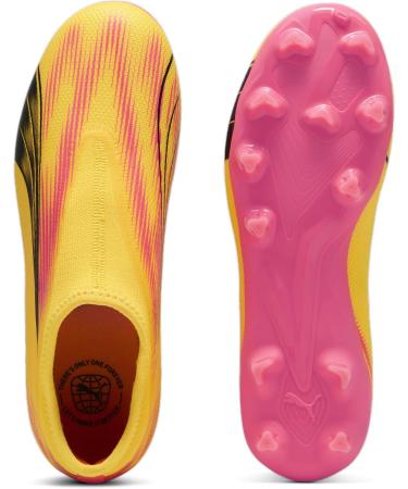 PUMA Unisex Kids Ultra Match Ll FG/AG Jr Soccer Shoe - 34 EU Sun Stream/Puma Black/Sunset Glow - Best for International Shipping - Buy Online on SooperMarket.com