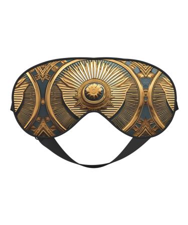 Sun Old Egyptian Timeless Grace Soft Sleep Eye Mask Female Breathable Eye Patch Perfect for Travel and Relaxation