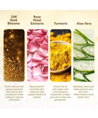 Buy VLCC Gold Facial Kit 300gm + FREE Rose Water Toner 100ml - Radiant Skin Care Online - Buy Online on SooperMarket.com