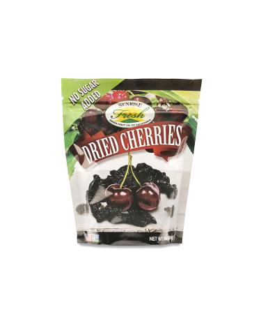Dried Dark Sweet Cherries, 1lb Bag, Unsweetened, No Added Sugar, Sunrise Fresh Dried Fruit Co.