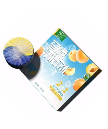 Dajidafu Toilet Bowl Cleaner Deep Cleaning Without Scrubbing Foam Action For Home ABS Toilet Freshener Toilet Cleaner Description Peach aroma 1 count (Pack of 1)