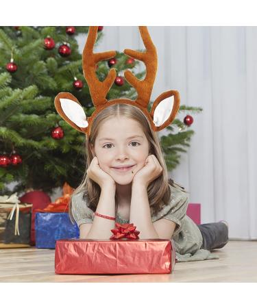 MR.FOAM Reindeer Antlers Headband - Adult Deer Antlers for Halloween, Christmas & Easter Party - Buy Online on SooperMarket.com