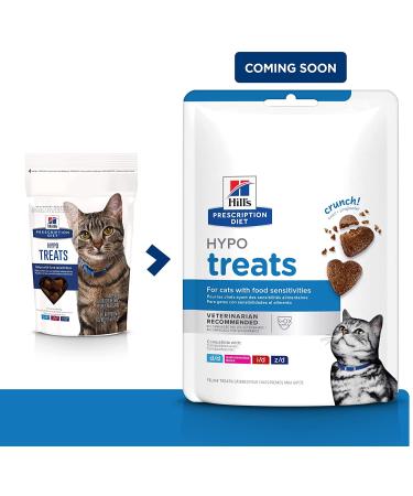 Hill's Prescription Diet Hypoallergenic Cat Treats - Vet-Recommended Formula - Buy Online on SooperMarket.com