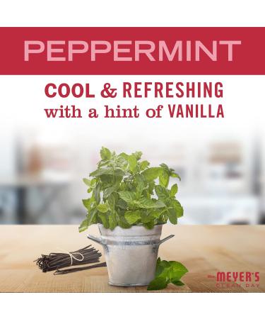 Mrs. Meyer's Clean Day Peppermint Liquid Hand Soap 370ml | Cruelty-Free & Biodegradable Hand Wash - Buy Online on SooperMarket.com