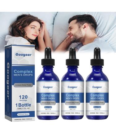 Nexusbio Labs Complex Men's Drops Complex Mens Drops Revitahepa Blue Direction Drops for Men Nexus Bio Labs Complex Mens Drops Secret Drops for Strong Men (3PCS)