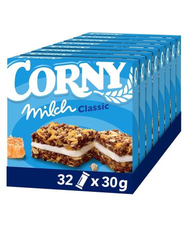 Cereal bar Corny Milk Classic milk sandwich with cereals and milk cream 32x30g