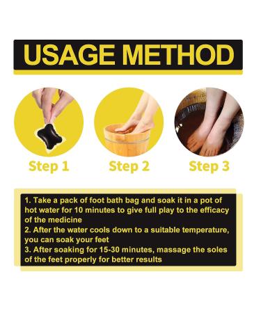 Herbal Foot Soak Beads for Men and Women - 2PCS Cleansing Foot Soak Kit - Buy Online on SooperMarket.com