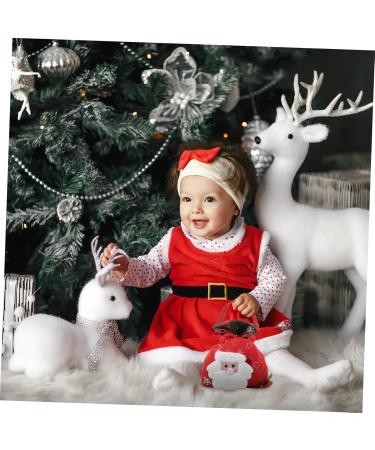 Anneome 1pc Christmas Bag Candy Chocolate Xmas Candy Pouch Practical Wrapping Bags 3d Cute Biscuit Bag - Buy Online on SooperMarket.com