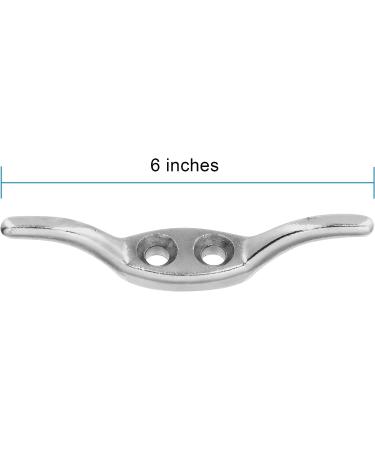 National Hardware N223-347 3200BC Rope Cleat in Nickel 6 Inch 6 Inch Updated Packaging - Buy Online on SooperMarket.com