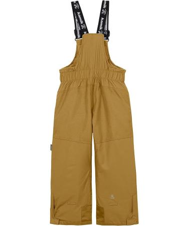 Kamik Winkie Insulated Bib Pants - Bronze | Kids Sizes 8 | Warm Winter Overalls - Buy Online on SooperMarket.com