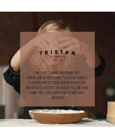 Aliments Tristan Instant Muffin Mix for Blueberry Banana Chocolate Chip Protein and Healthy Breakfasts Pastries or Desserts No Artificial Flavors or Colors Made in Canada 1000g - Buy Online on SooperMarket.com