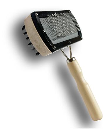 Lambskin brush for lambskin.