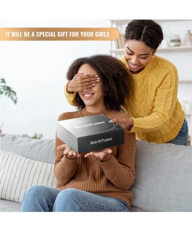 Home Use Hair Steamer for Natural Hair - 10-Level Heat Cap for Deep Conditioning | 3 Timer Settings - Ideal for Black Women, Deep Conditioner & Hot Oil Treatment - Buy Online on SooperMarket.com
