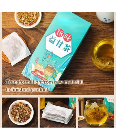 MEPRFROT 18 Flavors Liver Care Tea 18 of Protection Tea Daily Nourishing Tea Nourishing and Protecting Tea Everyday Tea Healthy Function (1 box) 5 g - Buy Online on SooperMarket.com