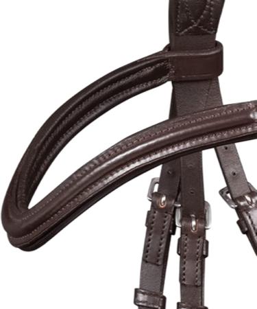 WALDHAUSEN Hannover Standard Bridle - Brown Warmblood | Premium Equestrian Gear - Shop Internationally - Buy Online on SooperMarket.com