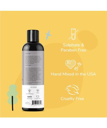 Kin+Kind Charcoal Natural Dog Shampoo - Patchouli Scent, 12 fl oz | Eco-Friendly & Grain-Free - Buy Online on SooperMarket.com