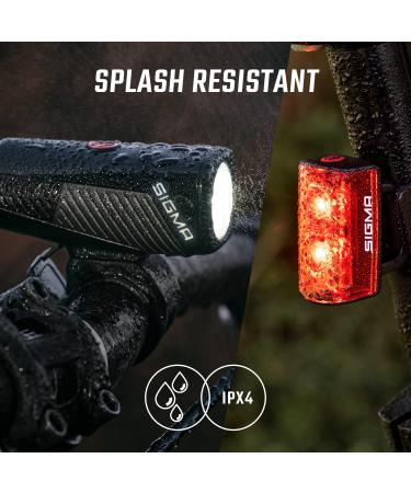 Sigma Buster 400 TR.RL 80 LED USB Headlight Set - Sport Black One Size | International Shipping Available - Buy Online on SooperMarket.com