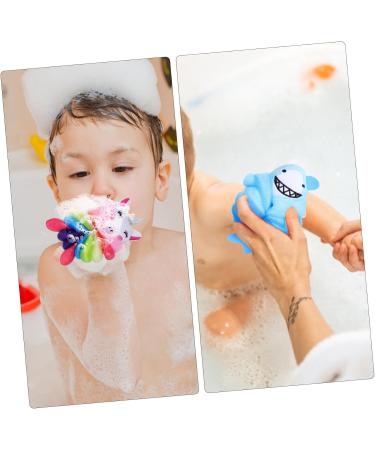 Buy Gatuida 2pcs Soft Body Bath Flower Shower Sponge - Cartoon & Mermaid Design - Ideal Bath Scrubber for Women - Comfortable & Fun Shower Experience - Buy Online on SooperMarket.com