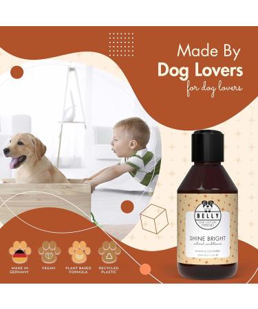 Buy Belly Vegan Dog Shampoo & Conditioner - 250ml | Guava & Cucumber - Long Hair & Odor Control for Dogs & Puppies - Buy Online on SooperMarket.com