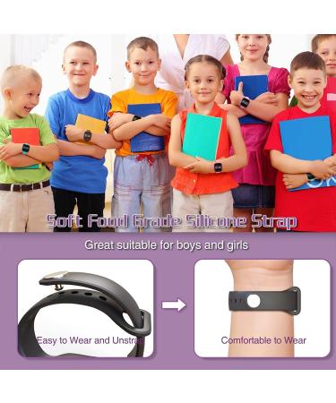 Kids Led Pedometer Watch   Digital Steps Tracker   Non-Bluetooth  Vibrating Alarm Clock  Stopwatch  Great Gift for Children Teens Girls Boys Square- White - Buy Online on SooperMarket.com