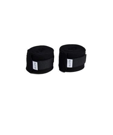 protectWEAR the safety kick boxing bandages wrist wraps boxing kickboxing Muay Thai martial arts length 4 meters black