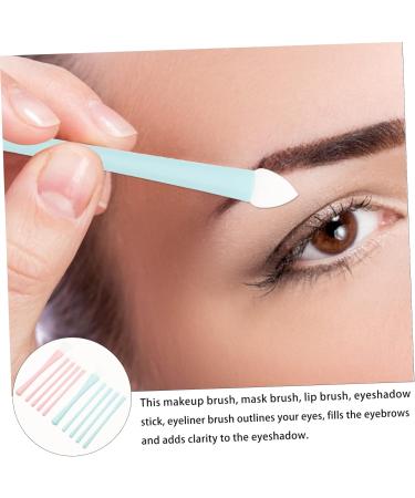 Didiseaon 2 Sets Silicone Makeup Brush Lip Applicators Eyeliner Applicator Eye Shadow Lip Liner Brush Silicone Facial Mask Brush Skincare Brush for Mud Concealer Lips Silica Gel Lip Brush - Buy Online on SooperMarket.com