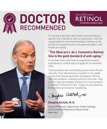 Retinol Anti-Wrinkle Facial Serum by LdeL Cosmetics - 1 fl oz (30 ml) | Advanced Skincare Solution - Buy Online on SooperMarket.com