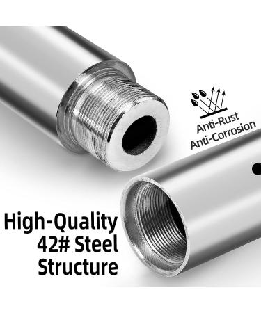 Adjustable 45mm Dance Pole Stainless Steel Connector Tube - 250mm Silver - Buy Online on SooperMarket.com