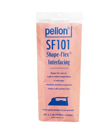 Pellon Shape Flex Cotton 20in x 1yds Fusible Wovent  Style SF101