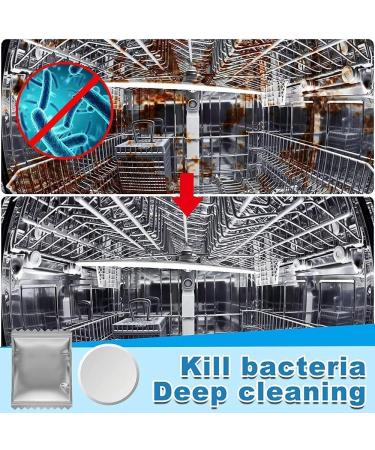 Dishwasher Tablets Dishwasher Cleaning Tablets Removes Limescale Build Up Dishwasher Cleaner for Kitchen Tableware Care Dishwasher Detergent (2box) - Buy Online on SooperMarket.com