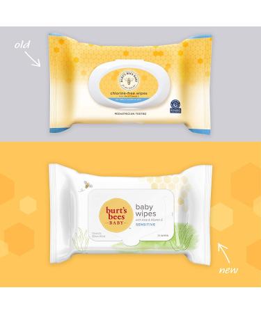 Burt's Bees Unscented Baby Wipes - 720 Count Pack, Hypoallergenic & All Natural with Aloe & Vitamin E - Fragrance Free Towelettes for Sensitive Skin - Buy Online on SooperMarket.com