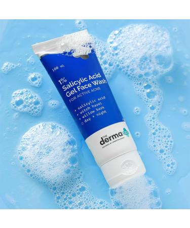1% Salicylic Acid Gel Face Wash for Acne - Deep Cleansing & Exfoliating Formula | Reduces Acne & Controls Oil | 3.38 Fl Oz - Buy Online on SooperMarket.com