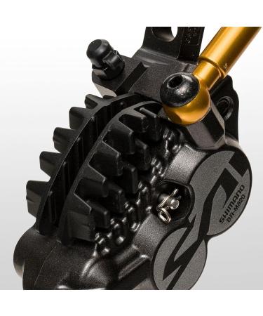 Shimano Saint Front Hydraulic Disc Brake - BL-M820-B/BR-M820 with Finned Metal Pads - Black - Buy Online on SooperMarket.com