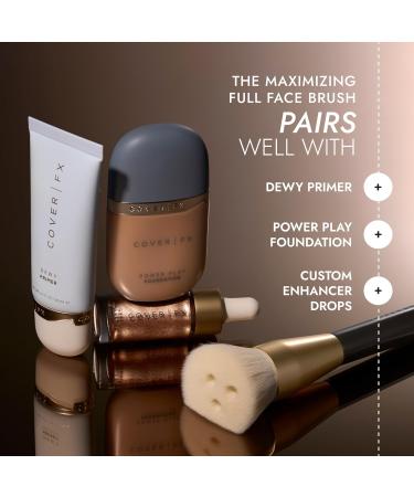 Buy COVER FX Maximizing Full Face Brush - Enhance Your Makeup Experience | International Shipping Available - Buy Online on SooperMarket.com