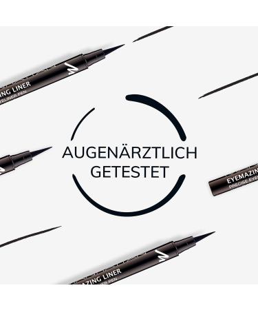 Buy Manhattan Eyemazing Black Filz Eyeliner 1010N - Perfect Application 1.2ml - International Shipping Available - Buy Online on SooperMarket.com