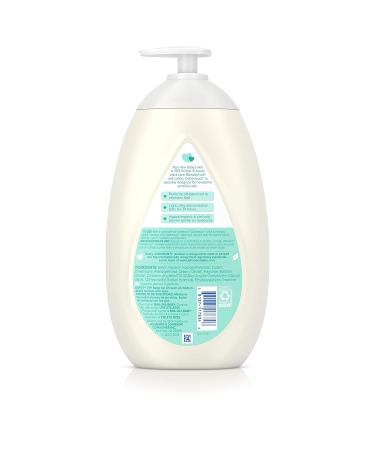 Johnson's CottonTouch Newborn Baby Face and Body Lotion - Hypoallergenic Moisturization with Real Cotton - 27.1 fl. oz - Paraben, Sulfate, and Dye-Free - Buy Online on SooperMarket.com