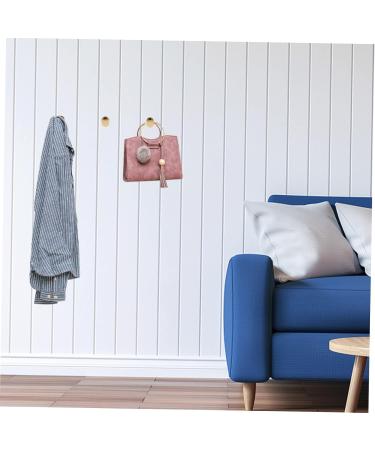 Cabilock 2pcs Bathroom Towel Hook Wall Mounted Hooks Bathroom Robe Brass Coat Hooks Brass Hook Wall Hanging - Buy Online on SooperMarket.com