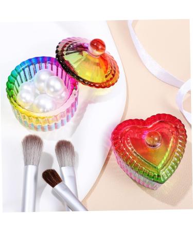 FRCOLOR 10 Pcs colorful crystal cup acrylic nail brush Rainbow Glass Crystal Acrylic dappen dishes monomer glass cups with lid dappen dish for acrylic nails glassware Nail supplies liquid - Buy Online on SooperMarket.com