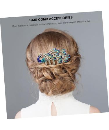 Amosfun Diamond Phoenix Hair Comb Wedding Hair Clip Combs for Women Wedding Hair Accessories for Women Flower Girl Barrette Rhinestone Barrette Comb Crystal Hair Clips Hair Side Comb Lace - Buy Online on SooperMarket.com