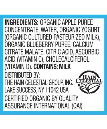 Earth's Best Organic Sesame Street Toddler Fruit Yogurt Smoothie 4.2oz Pouch (Pack of 12) - Apple Blueberry Flavor - Buy Online on SooperMarket.com