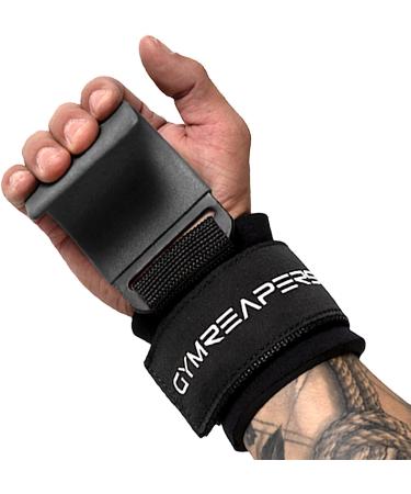 Gymreapers Weight Lifting Hooks - Heavy Duty Power Wrist Straps for Deadlifts, Pull Ups, Shrugs - Men and Women Gym Gloves (Gray) - Buy Online on SooperMarket.com