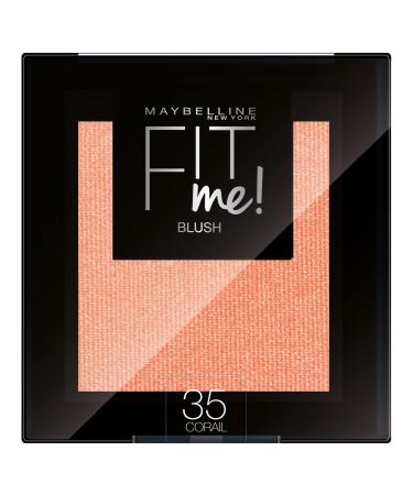 Maybelline New York Fit Me! Blush 35 Corail (1 x 4.5 grams) 35 Corail 4.5 g (1 pack)
