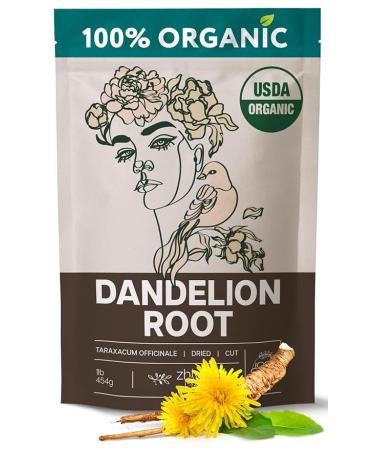 Dandelion Root Tea Organic (makes 90 cups), Te Diente De Leon Organico, Dandelion Tea Organic, Dandelions, Organic Dandelion Root Tea - Liver Cleanse Tea, Tea for Digestion, Liver Detox Tea