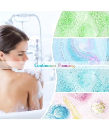 FERYES Therapeutic Bath Bomb Gift Set - 12 Fragrances - Handmade, Moisturizing, Natural & Organic - Colorful Bath Accessories - Ideal Gifts for Her - Buy Online on SooperMarket.com