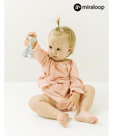 Miraloop Bite Ring for Babies | Jellydog Dental Aid | Food-Safe Silicone Odorless & Safe for Infants 3+ Months - Prevents Suffocation - Buy Online on SooperMarket.com
