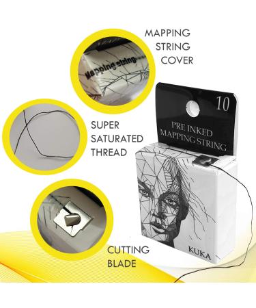 Premium 10M Mapping Cord for Pre-Tinted Eyebrows - 1 Piece Pack | International Shipping Available - Buy Online on SooperMarket.com